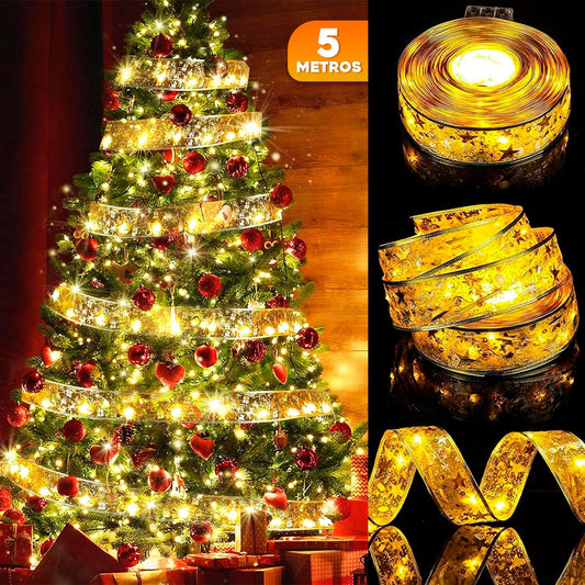 Cinta LED 5 Mts Decoracion arbol de navidad